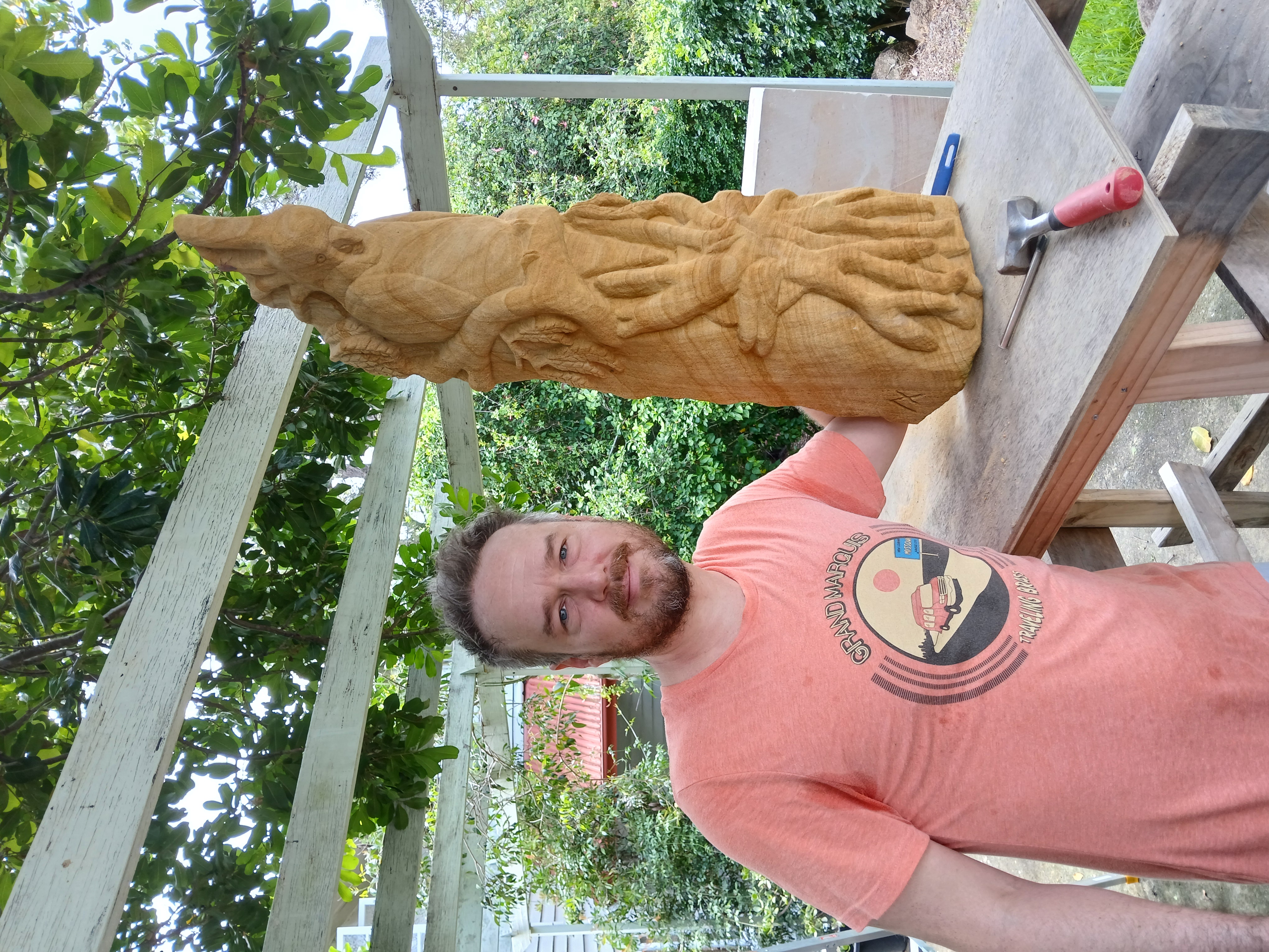 Video: Stone carving process